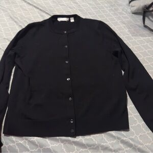 Boss Black Cardigan Sweater Timeless Design